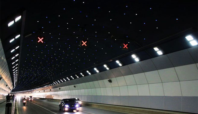 LED隧道燈效果圖