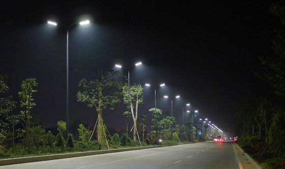 LED路燈夜景效果圖